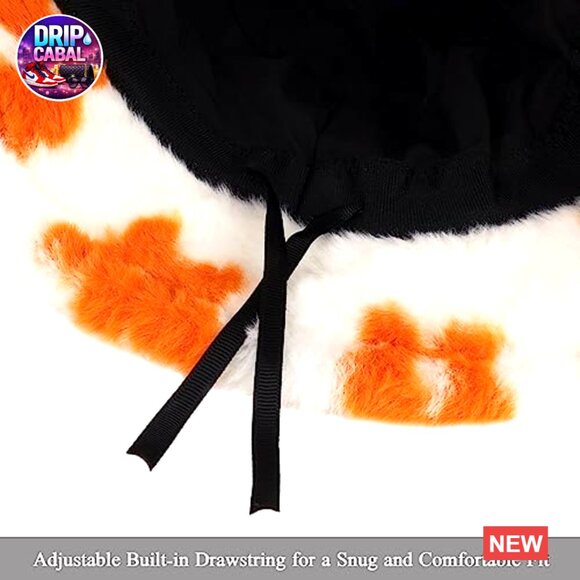 Faux Fur Plush Fluffy Bucket Hat Warm Winter Fisherman Hat